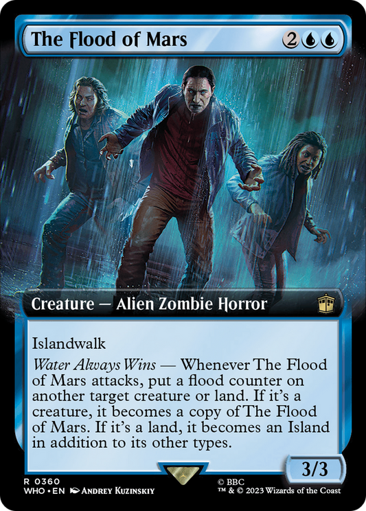 The Flood of Mars (0360) (Extended Art) - Foil