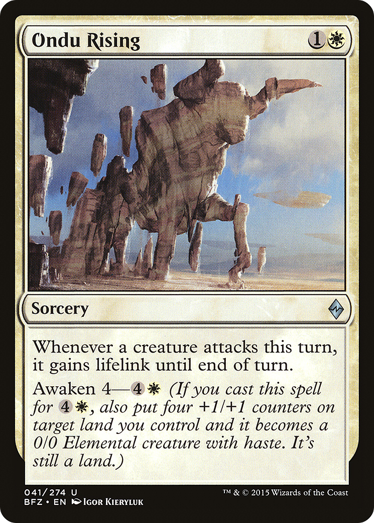 Ondu Rising - Foil