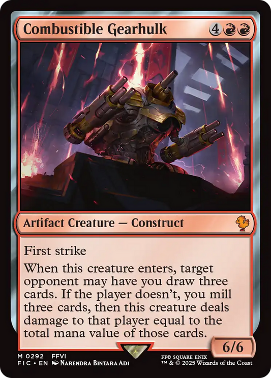 Combustible Gearhulk - Surge Foil