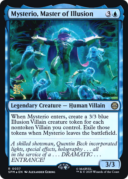 Mysterio, Master of Illusion (0037) (Prerelease) - Foil pspm