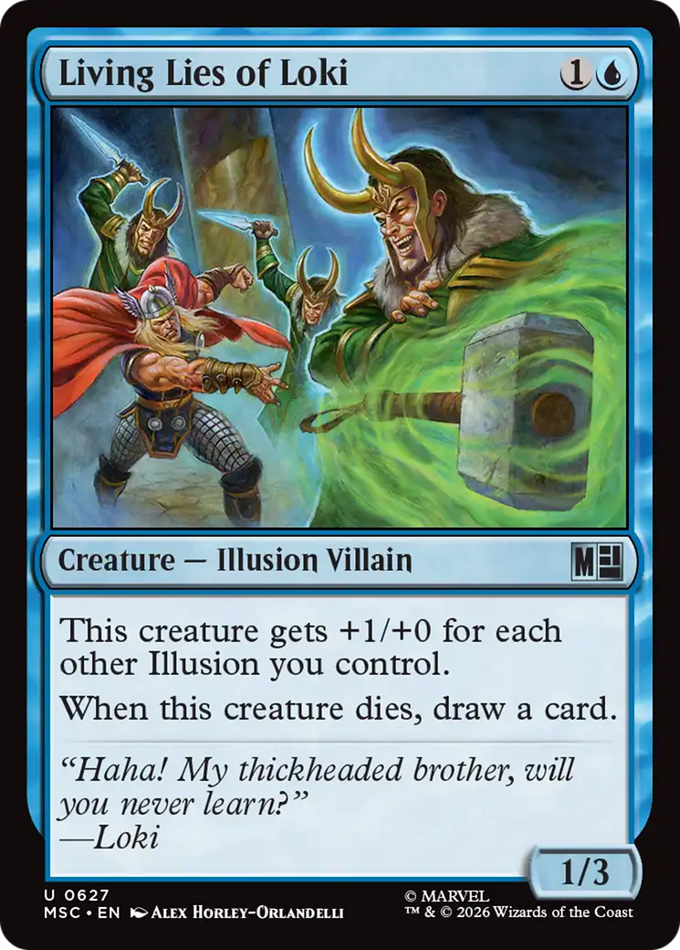 Living Lies of Loki (MSC) - Foil