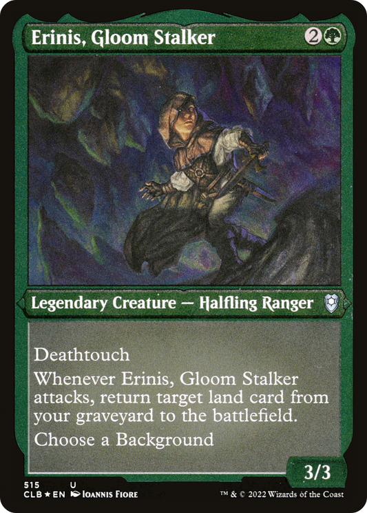 Erinis, Gloom Stalker - Foil Etched
