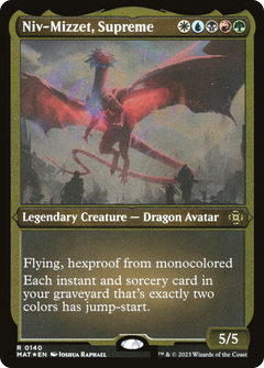 Niv-Mizzet, Supreme (0140) - Foil Etched