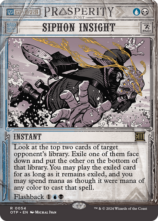 Siphon Insight (0054) (Showcase) - Foil