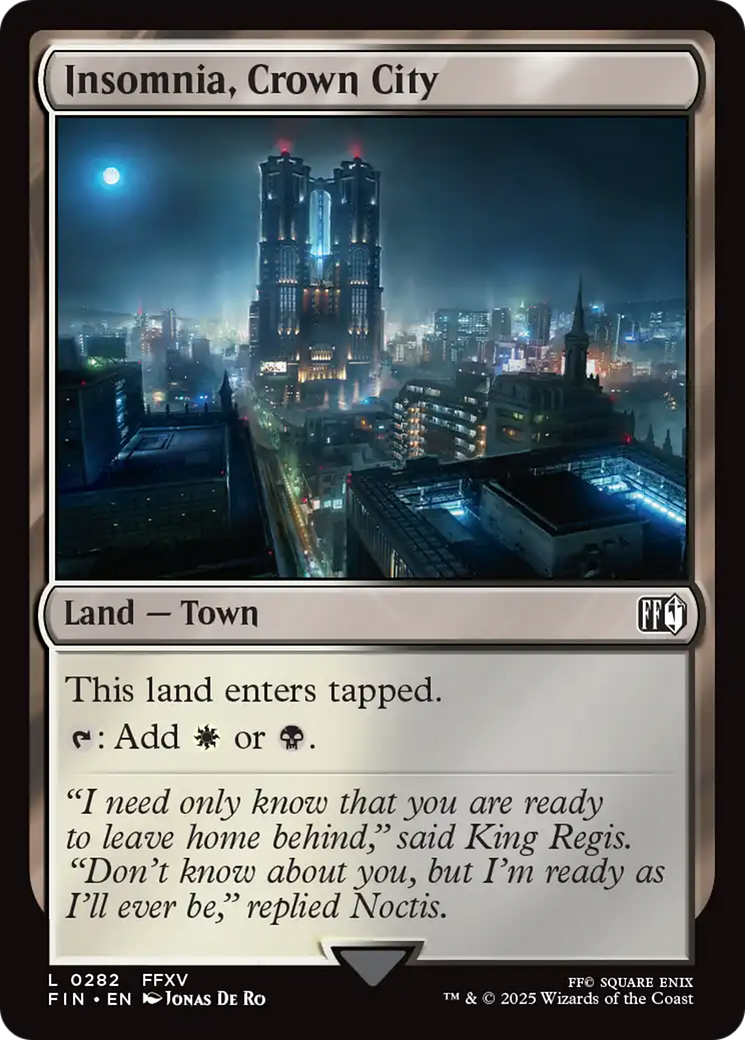 Insomnia, Crown City - Foil