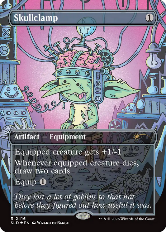 Skullclamp (2416) (Borderless) (SLD) - Foil