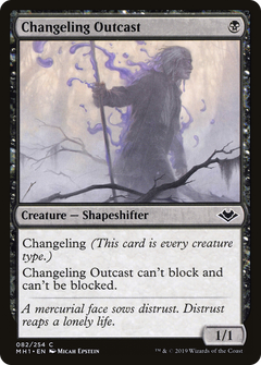 Changeling Outcast - Foil