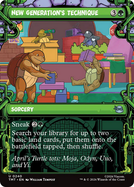 New Generation's Technique (240) (Sewer Frame) (TMT)