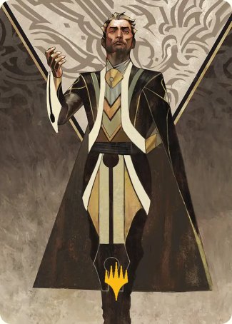 Ral Zarek, Guest Lecturer (27/54) Art Card (ASOS) - Gold-Stamped Signature
