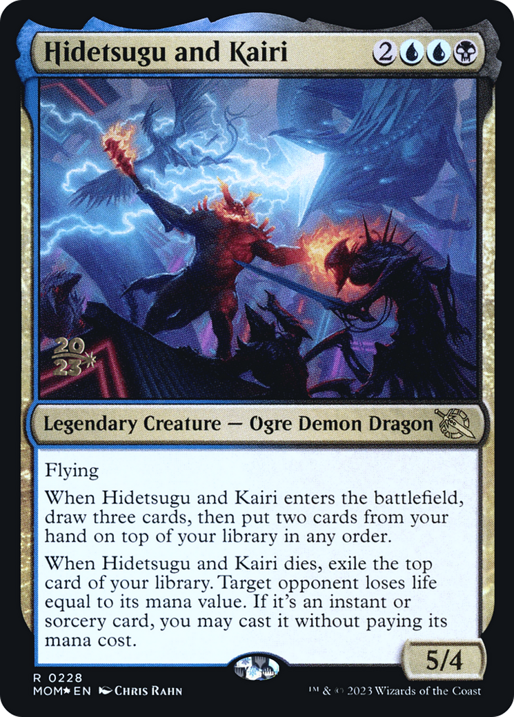 Hidetsugu and Kairi (0228) (Prerelease) - Foil