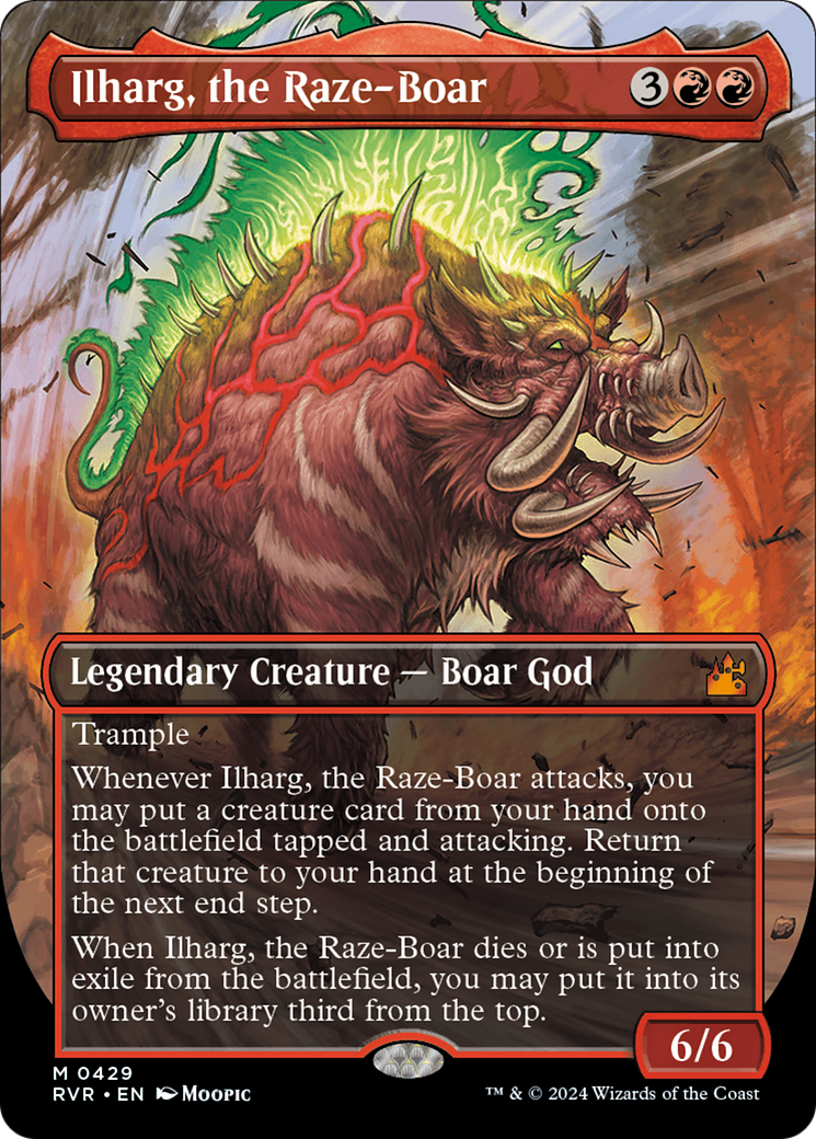 Ilharg, the Raze-Boar (0429) (Anime) (Borderless)