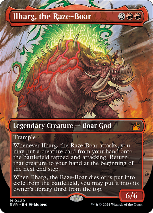 Ilharg, the Raze-Boar (0429) (Anime) (Borderless)