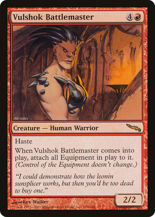 Vulshok Battlemaster - Foil