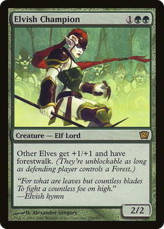 Elvish Champion - Foil
