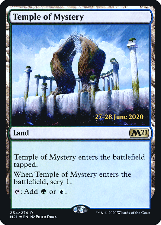 Temple of Mystery (254) (Prerelease) - Foil