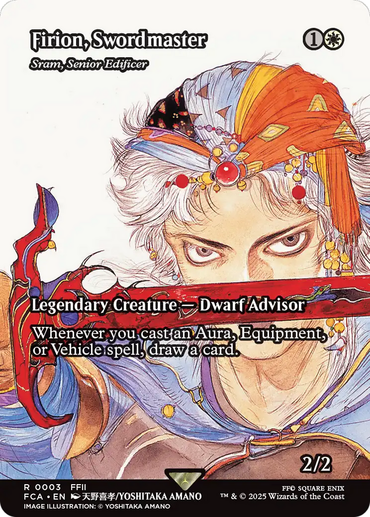 Firion, Swordmaster [Sram, Senior Edificer] (0003) (Showcase) - Foil