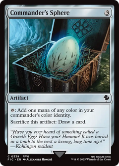 Commander's Sphere - Surge Foil