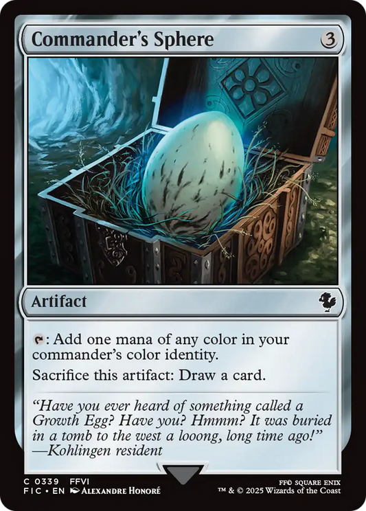 Commander's Sphere - Surge Foil