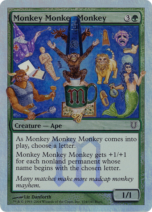 Monkey Monkey Monkey - Foil