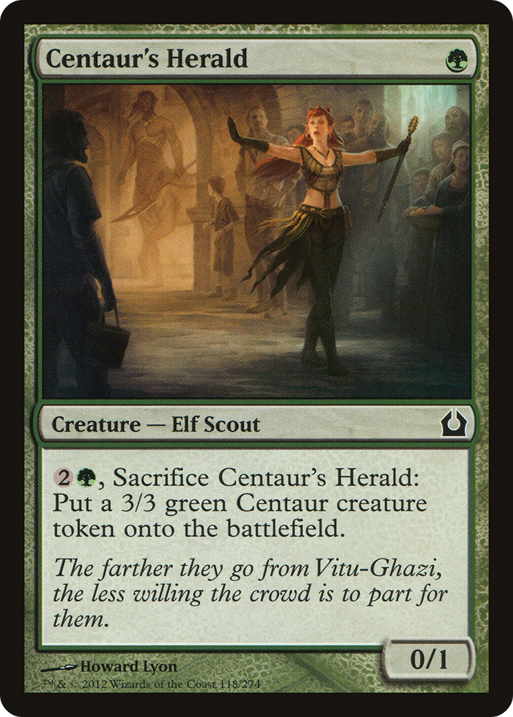 Centaur's Herald - Foil