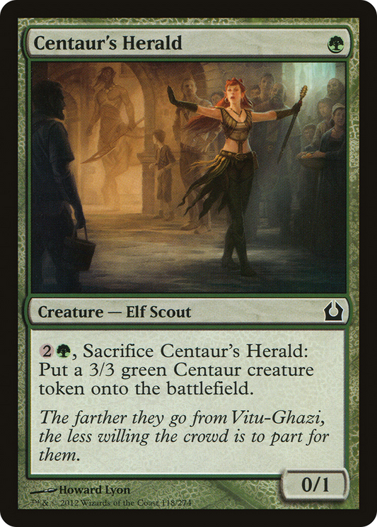 Centaur's Herald - Foil