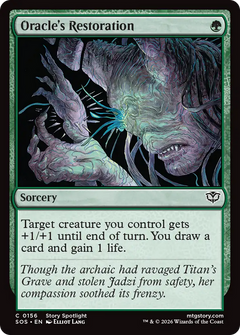 Oracle's Restoration (0156) (SOS) - Foil