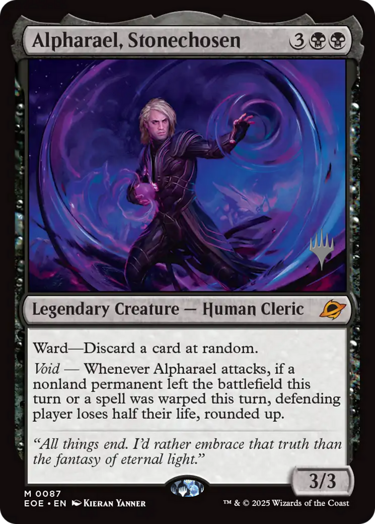 Alpharael, Stonechosen (087) (Promo Pack) - Foil