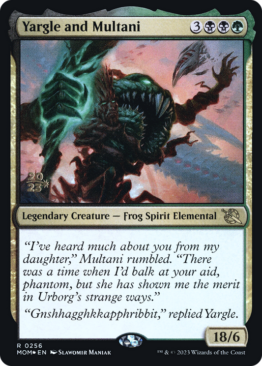 Yargle and Multani (0256) (Prerelease) - Foil