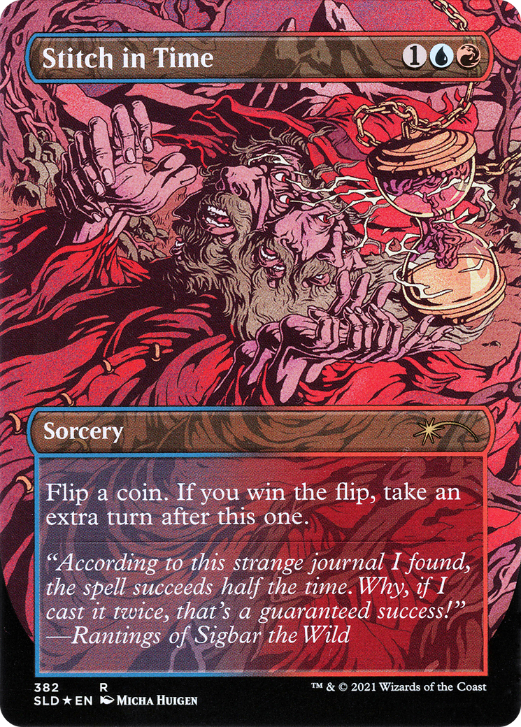 Stitch in Time (382) (Borderless) (Reversible) (SLD) - Foil