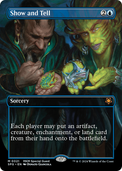 Show and Tell (0021) (Borderless) - Foil