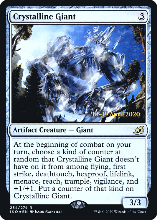 Crystalline Giant (234) (Prerelease) - Foil