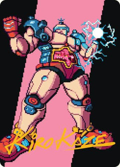 Krang, the All-Powerful (34/54) Art Card (ATMT) - Gold-Stamped Signature