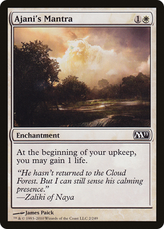 Ajani's Mantra - Foil