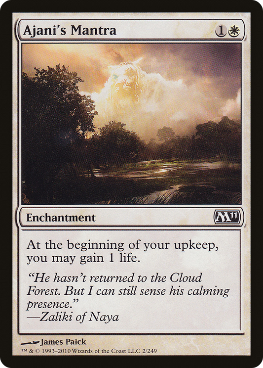 Ajani's Mantra - Foil