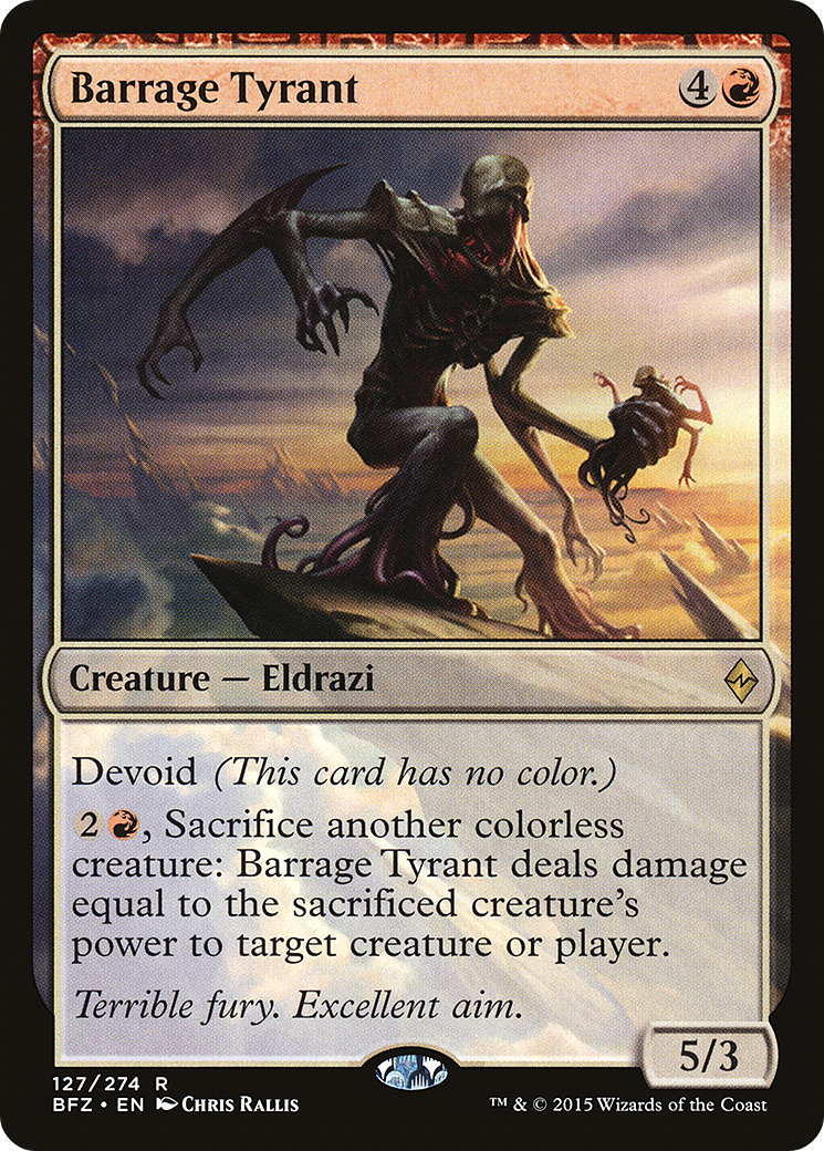 Barrage Tyrant - Foil