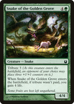 Snake of the Golden Grove - Foil