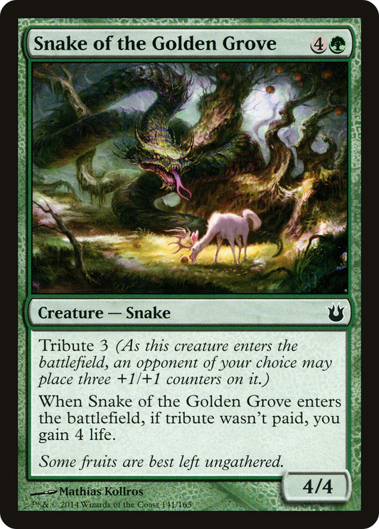 Snake of the Golden Grove - Foil