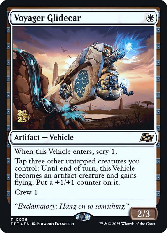 Voyager Glidecar (0036) (Prerelease) - Foil