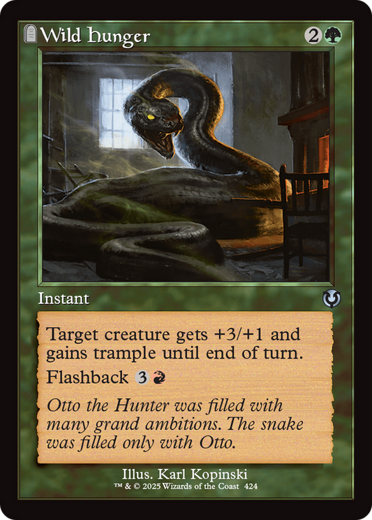 Wild Hunger (0424) (Retro Frame)