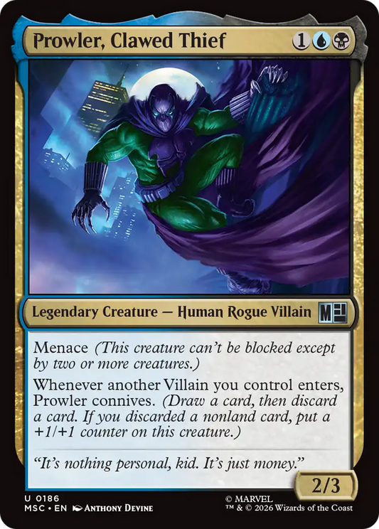Prowler, Clawed Thief (MSC) - Surge Foil