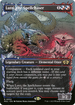 Lutri, the Spellchaser (0052) (Borderless) (Showcase)