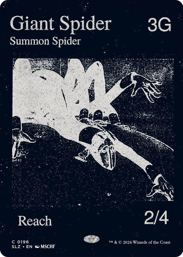 Giant Spider (0196) (Showcase) (SLZ)