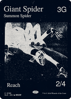 Giant Spider (0196) (Showcase) (SLZ)