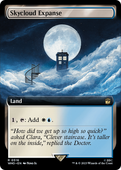 Skycloud Expanse (0516) (Extended Art) - Foil