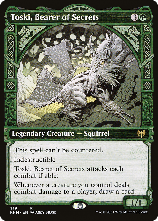 Toski, Bearer of Secrets (319) (Showcase) - Foil