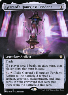 Gerrard's Hourglass Pendant (093) (Extended Art)