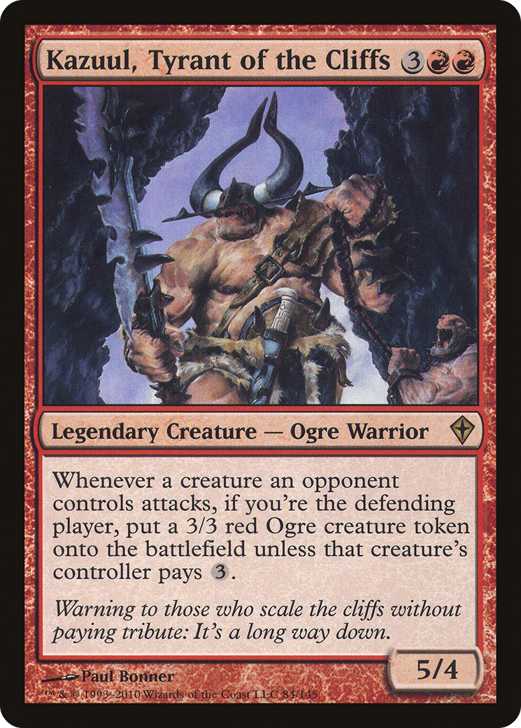 Kazuul, Tyrant of the Cliffs - Foil