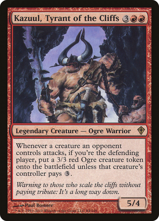 Kazuul, Tyrant of the Cliffs - Foil