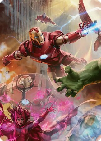 Iron Man, Futurist Paragon (1/12) Art Card (AMSH)