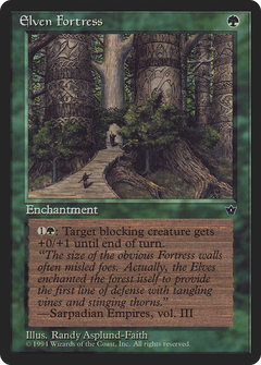 Elven Fortress (Illus. Randy Asplund-Faith)